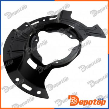 Déflecteur, disque de frein avant gauche pour KIA | HTO-KA-306, 51755-G4000